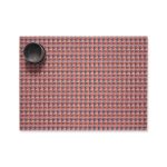 Chilewich Crane Placemat - Raspberry