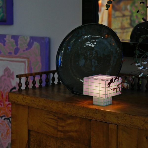 Tesser Portable Lamp - Lavender/ Mint