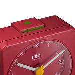 Braun BC02 Travel Alarm Clock - Red