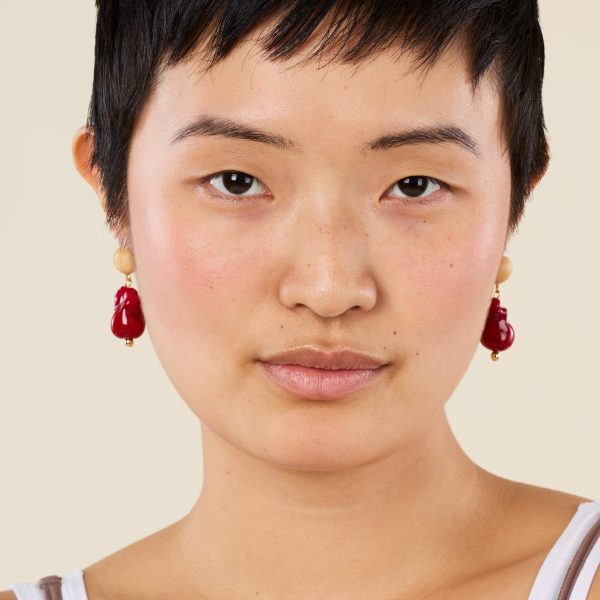 Sophie Monet Scarlet Earrings