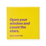 Nam June Paik Quote Magnet