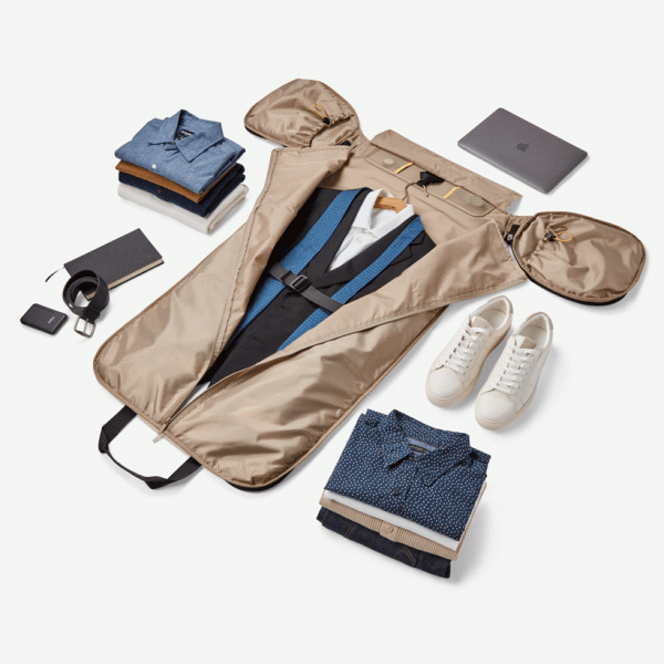 Halfday Premium Travel Garment Carry-On Duffle Bag - Jet