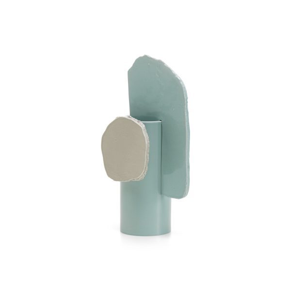 Vitra D??coupage Ceramic Vase - Yellow