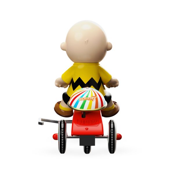 Super7 Snoopy & Peanuts Super Cycle Wind-Up Figure - Charlie Brown