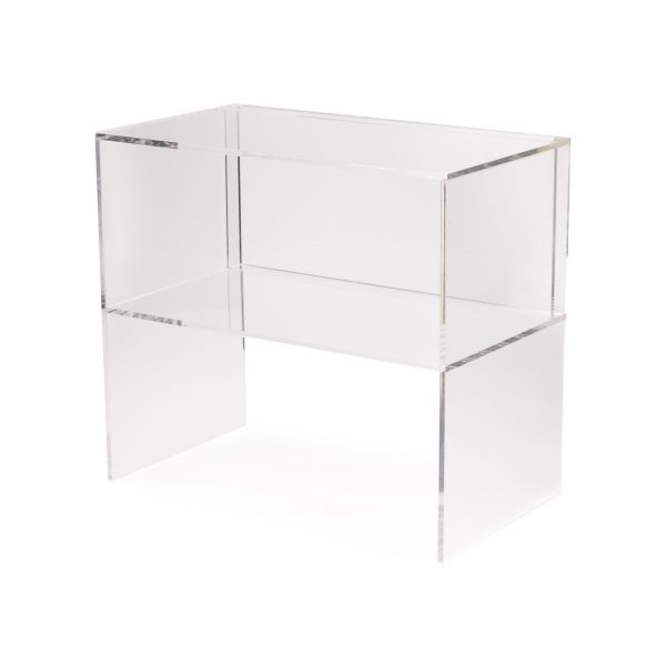 Two-Way Side Table - Clear