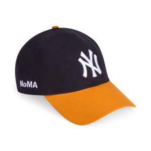 MoMA Yankees Two-Tone Adjustable Baseball Cap - Navy/ Yellow