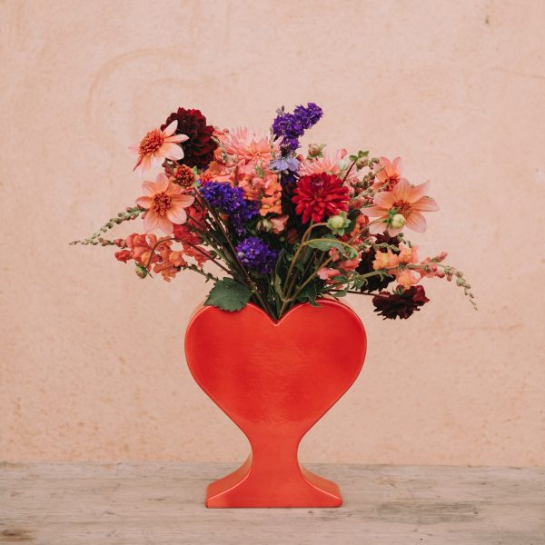 HeartCeramic Vase