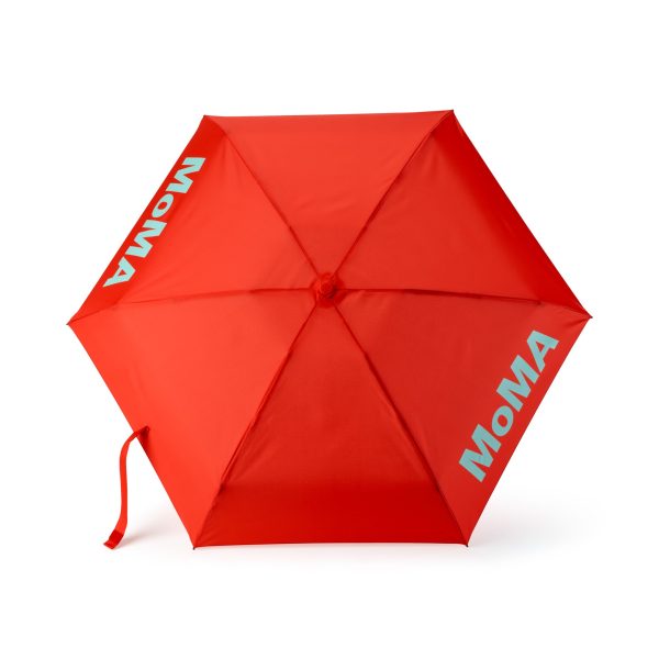 Colorful MoMA Umbrella - Red/ Light Blue