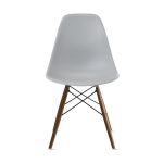 Eames® Molded Recycled Plastic Side Chair - Light Gray