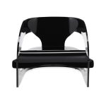 Joe Colombo 4801 Armchair by Kartell - Black