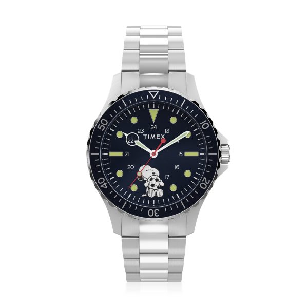 Timex Snoopy Soccer Navi XL Bracelet Watch