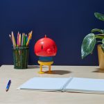 The Hoptimist LED Portable Lamp - Red/ Yellow
