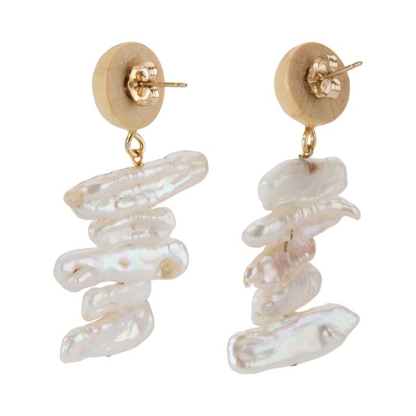 Sophie Monet Pearl Brook Earrings