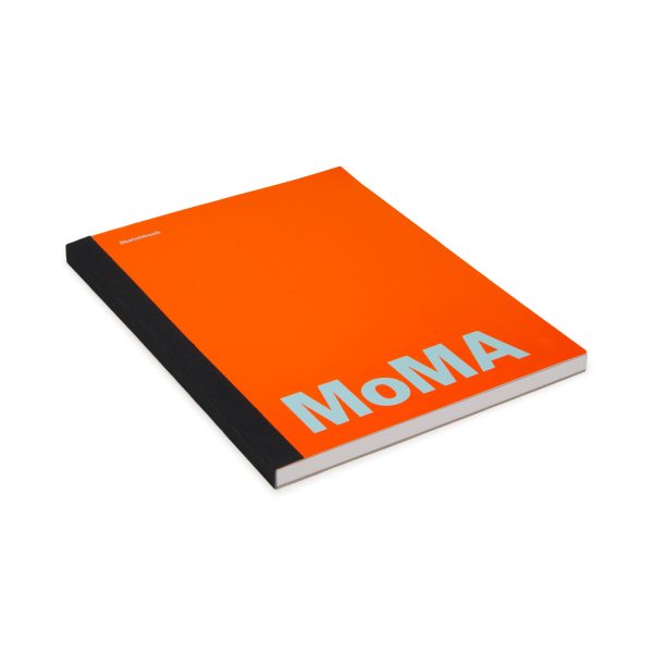 Colorful MoMA Sketchbook - 11 x 8.5 Orange / Aqua