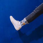 NYC Food Icons Socks - Blue