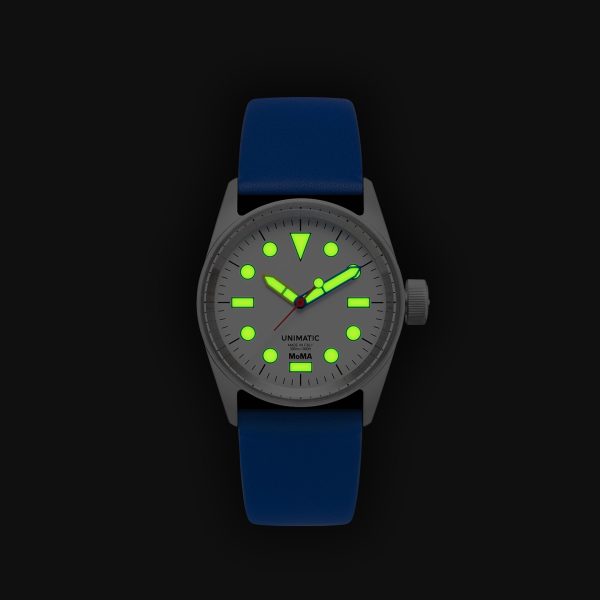 MoMA Unimatic De Stijl Modello Cinque Watch - Blue