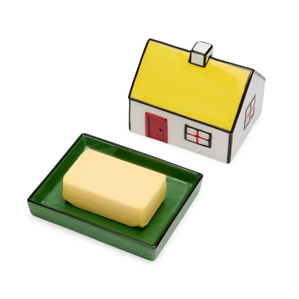 House Ceramic Butter Dish