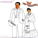 Coloring Book Frida Kahlo
