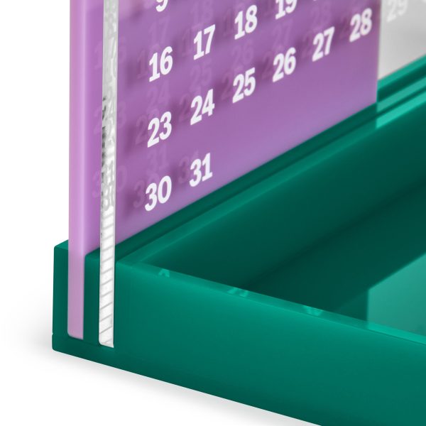 MoMA Colorplay Perpetual Calendar and Organizer - Pink
