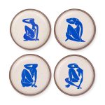 Henri Matisse Nu bleu. I?CIV Stoneware Dinner Plates - Set of 4