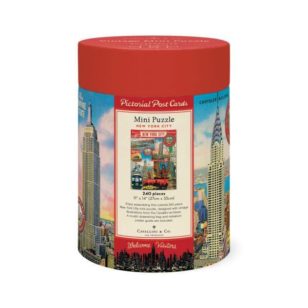 NYC Mini Jigsaw Puzzle - 240 Pieces