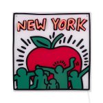 Keith Haring NYC Apple Neon Sign