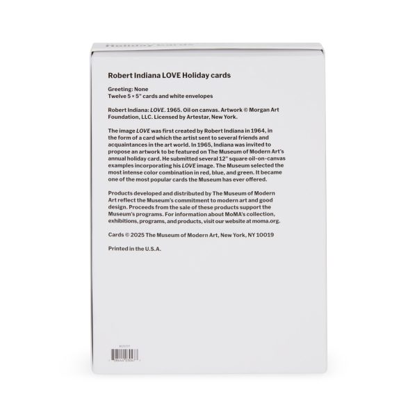 Robert Indiana LOVE Note Cards - Set of 12