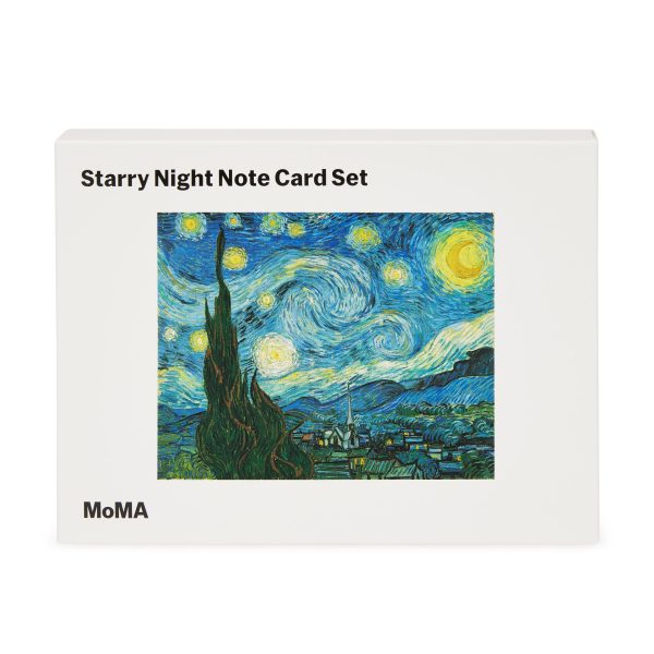 Vincent van Gogh The Starry Night Artist Cards - Set of 8
