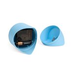Corner Desk Clock - Light Blue