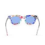 MoMA Henri Matisse La Gerbe Akila Sunglasses - Clear/ Blue