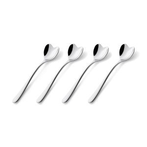 Alessi Big Love Ice Cream Spoons - Set of 4