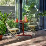 Herman Miller x HAY Eames Universal Base Round Table - Toffee