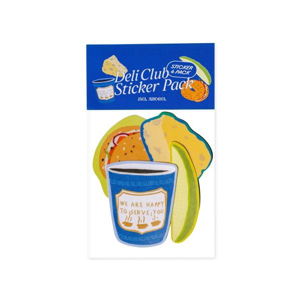 Food Sticker Pack - Set of 4 - Deli