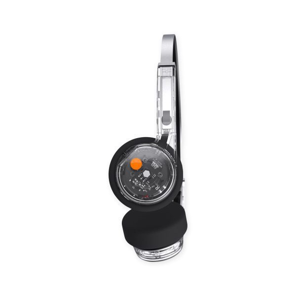 Mondo Freestyle Transparent Headphones - Clear
