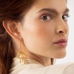 Salvador Dal?? Gold-Plated Eye Drop Earrings