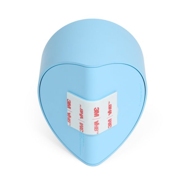 Corner Desk Clock - Light Blue