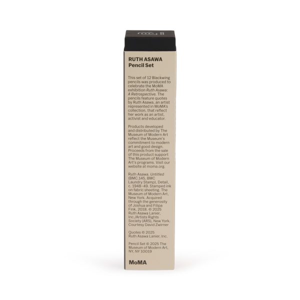 Blackwing for MoMA Ruth Asawa Quote Pencils  - Set of 12