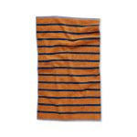 Dusen Dusen Bird Striped Cotton Towel - Warbler