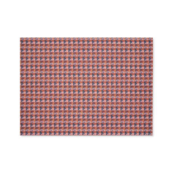 Chilewich Crane Placemat - Raspberry