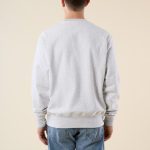 Champion Crewneck Sweatshirt - MoMA Edition - Silver Gray