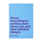 Ruth Asawa Quote Notebook