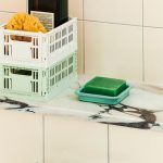 HAY Recycled Plastic Collapsible Color Crate - Off White