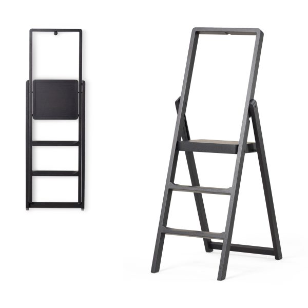 Design House Stockholm Foldable Step Ladder - White Beech Wood