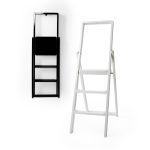 Design House Stockholm Foldable Step Ladder - White Beech Wood