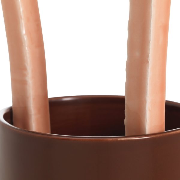 Vitra D??coupage Ceramic Vase - Orange