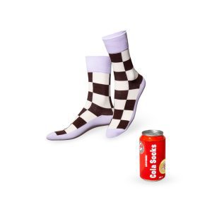 Food-Themed Crew Socks - Cola