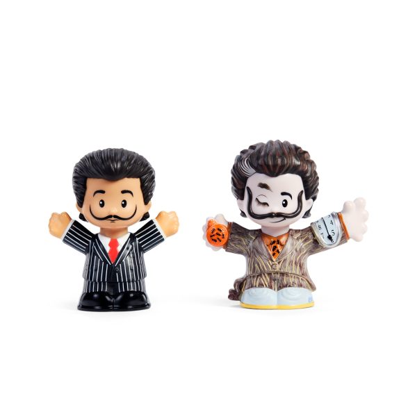 Fisher-Price Little People Collector x MoMA Figures - Set of 2 - Salvador Dali