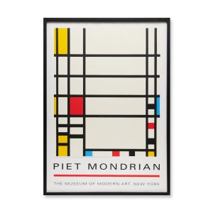 Piet Mondrian Trafalgar Square Framed Poster
