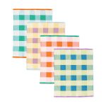 Merienda Plaid Cotton Placemats - Set of 4