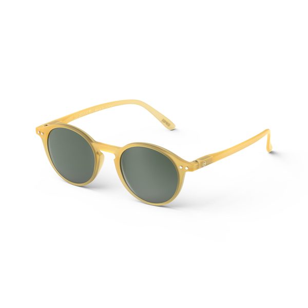 IZIPIZI Round Sunglasses #D - Yellow Honey